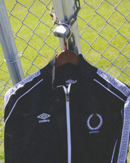 Black track jacket